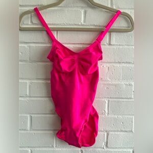 SKIMS Hot Pink Shapewear Bodysuit